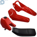 For Yamaha PW80 Red Plastic Front Fender Body Seat Gas Tank Kit. Fixed Price $60.54.