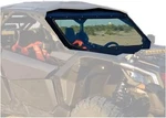 Ecotric Full Glass Windshield + Sun Visor Compatible With Can Am Black. Fixed Price $381.75.