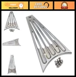 Radiator Frame Grill Cover Guard For Harley Touring Road King Street Glide 1993-. Fixed Price $53.99.
