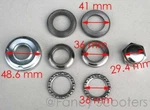 Lifan,ssr,coolster,taotao,peace Pit,dirt Bike Center Post Bearing Set (8 Pcs). Fixed Price $8.81.