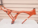 1979 Honda XR80 Frame Tahitian Red *R23* #50100-176-000ZA. Fixed Price $140.00.