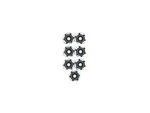 Kit Frame Plugs Black Ducabike Dbk For Ducati 1198 2009 2012 02D. Fixed Price $110.45.