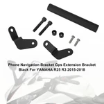 Navigation Bracket Phone Gps Black Fits For Yamaha R25 R3 2015-2018. Fixed Price $12.64.