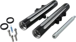 Arlen Ness Fork Legs Black Anodized Deep Cut Dual Disc Flt 08-13 Harley 06-511. Fixed Price $801.99.