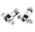 Chrome Passenger Foot Peg Bracket Female Clevis For Mount Harley Softail. Fixed Price $39.95.