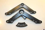 2009 Suzuki V Strom DL650 Engine Frame Side Bar Bracket Supports 41911-06G70-YAP. Fixed Price $13.99.