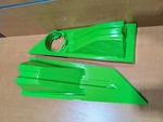 Oem Polaris Slingshot Green Panel-rear Hump Deck, Righth, Lefth, 5453412,5453411. Fixed Price $194.85.