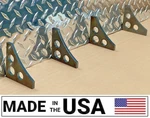 Sr Steel 3" Leg 1/4" Weld Gusset Holes Diy Metal Fabrication Cage Hot Rod QTY4. Fixed Price $27.90.