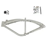 26" Brushed Alum Gas Frame, 135MM Dropout 3.4L Tank W/headset & 36T Crank. Fixed Price $212.66.