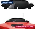 Amazicha Black 4.5" Wave Windshield Windscreen Compatible For Harley Davidson To. Fixed Price $53.46.