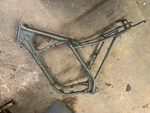 83,84 Honda XR-350R Frame, 50100-KF0-000ZA. Fixed Price $125.00.