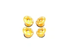 Ducabike Ducati Monster 821 1200 Frame Plug Caps - Gold. Fixed Price $137.00.