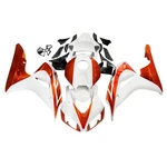 Candy Orange White Fairings Kit For 2006 2007 Honda CBR1000RR Abs Bodywork. Fixed Price $365.95.