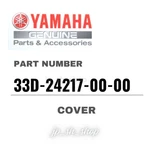 Yamaha Genuine Oem Parts Cover 33D-24217-00-00 For YZ450F. Fixed Price $34.27.