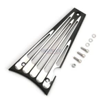 Chrome Frame Grill Cover For Harley Touring Road King Electra Glide 2017-2025. Fixed Price $18.50.