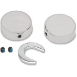 Drag Specialties 1303-0026 Swingarm Pivot Bolt Cover Kit Chrome Softail 43462-00. Fixed Price $36.35.
