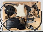 2015 08-18 Kawasaki KLR650 Oem Coolant Tank/bracket/cover/fan/bolts 9/10 Cond.. Fixed Price $200.00.