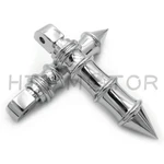 Spike Bamboo Footpeg For Passenger 2018-LATER Softail Fat Boy Flfb Bob Fxfb. Fixed Price $38.53.