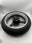 Kawasaki J17M/CX MT6.00 Wheel With Bridgestone 190/50ZR17M/C Tire. Fixed Price $81.00.