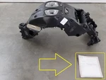 Main Frame *nice! Straight! Chassis 08-09 Concours ZG1400 1400GTR. Fixed Price $445.00.