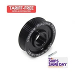 Jones CS-5102-D, Black Aluminum Crank Pulley Serpentine 3.25IN Performance. Fixed Price $111.21.