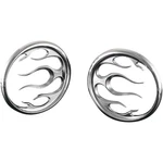 Kuryakyn Front Speaker Accents - Flame 3788. Fixed Price $58.02.