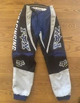 Fox Yamaha Graphic 180 Blue Motorcycle Racing Pants Size 28 Rn# 97275 Motorcross. Fixed Price $78.95.