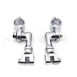 Chrome Mounts For Harley 1/2" 1.5" Engine Guard Highway Pegs. Fixed Price $50.21.