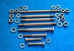 Triumph T120 1969 To 1972 Crankcase Stud Set. Unit Construction:. Fixed Price $78.40.