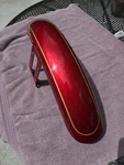 1998 Harley Dyna Wide Glide Fxdwg Front Fender Lazer Red Nos. Fixed Price $360.00.