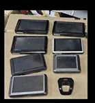Lot Of 8 Garmin Devices: Nuvi Gps Systems (read/for Parts) + Skycaddie Sgx. Fixed Price $15.00.