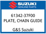 Suzuki Oem Part 61342-37F00 Plate Chain Guide. Fixed Price $61.27.