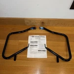 Harley 14 Up Touring Oem H-d Rear Saddlebag Guard Set Black Flhx Fltr Flhtk. Fixed Price $100.00.