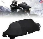 Autovic 7" Black Wave Windscreen Windshield For Harley Touring Electra Street. Fixed Price $75.30.