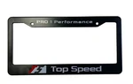 Top Speed PRO-1 Usa Spec License Plates Frames Abs Plastic. Fixed Price $6.64.