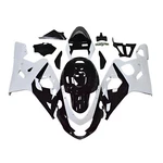 Kit Bodywork For Suzuki GSXR600 GSXR750 2004 2005 Fairings White Black. Fixed Price $431.95.