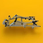 Genuine Ducati 748 996 998 Biposto Silver Rear Subframe Tail 47010322A. Fixed Price $149.95.