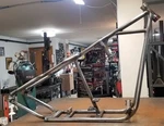 Usa Made! Rigid Chopper Frame Harley Evo, Shovel, Panhead Big Twin Motor. Fixed Price $2499.99.