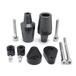 Carbon Motorcycle Frame Slider Crash Protector For 2018-2025 Kawasaki Ninja 400. Fixed Price $54.99.