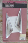 Show Chrome Windshield Garnish Vent Accents 52-796. Fixed Price $24.99.