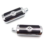 For Harley-davidson Motorcycle Touring Male Mount Pair Skull Foot Pegs Re.... Fixed Price $63.23.