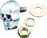 Bikers Choice Chrome Skull Kromets 5/8 Long 1/4-20 Stud Ea. Fixed Price $23.71.