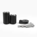 Frame Sliders Crash Protector Fit For Kawasaki ZX6R 2007-2008 Black N3 Ca. Fixed Price $31.68.