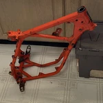 Vintage Honda 1984 CR80R & Expert Frame Chassis Oem Red. Fixed Price $125.00.