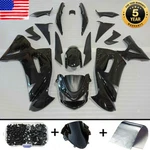 Gloss Black Fairing Kit For Kawasaki Ninja 650R EX650 2006-2008 2007+BOLT Set Us. Fixed Price $317.74.