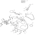 Triumph Daytona 955I Vin 132513 And Up Subframe - T2300914. Fixed Price $273.00.