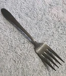 Oneida Glen Cove Medium Cold Meat Fork - All American Satin Finish. Fixed Price $24.95.