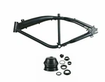 3.4L Black Felt Faker Gas Bicycle Frame W/fuel Tank & 1/8" Headset - Motorized. Fixed Price $183.66.