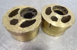 04-05 Kawasaki ZRX1200 Rear Wheel Eccentric Swingarm Axle Adjusters 42036-1153. Fixed Price $32.55.