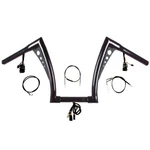 1/4" Bblack 14" Santee Fat Bonanza Bar Prewired Pkit 1996-2006 Harley Softail. Fixed Price $816.35.